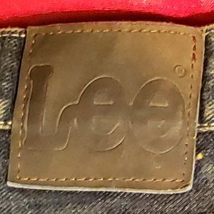 Lee Relaxed Fit Straight Leg Jeans 34 X 32